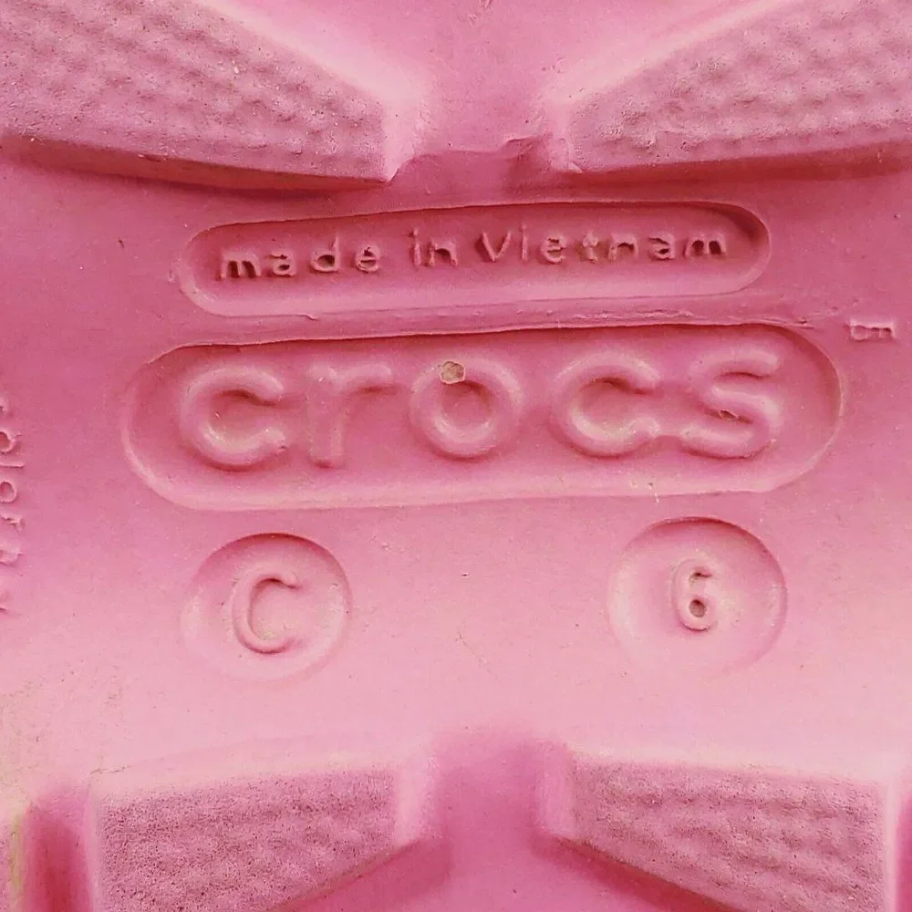 Crocs Little Girls 6 Handle It Rain Boots Pink